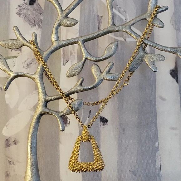 Sarah Coventry Golden Sunset Vintage 70s Gold-tone Necklace - Picture 7 of 16